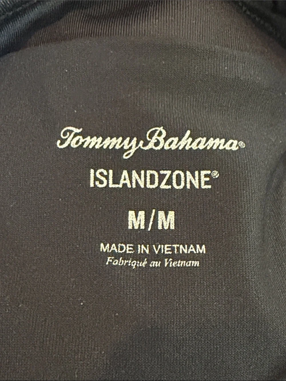 Tommy Bahama Women's Abby Jersey Black/White Trim Lined Golf Skort Size M NWT